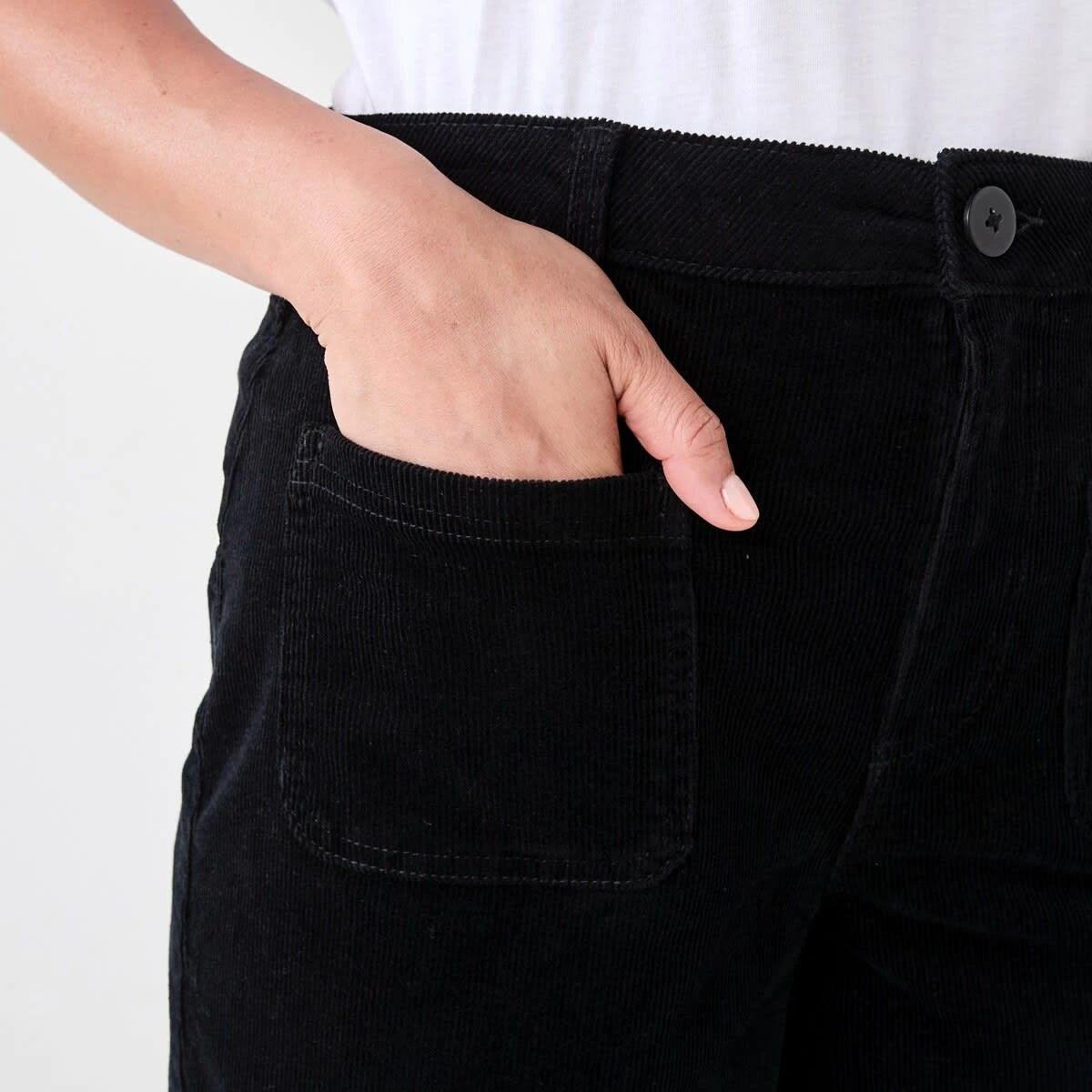 5 Corduroy Pants Black, 5 of 5