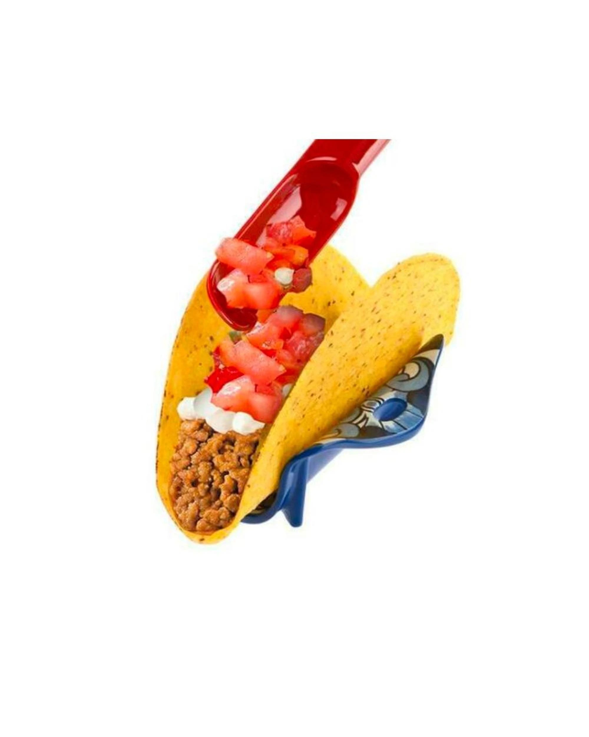 4 Prepara Taco Carousel Holder Stand & Taco Spoon Set of 2, 4 of 6