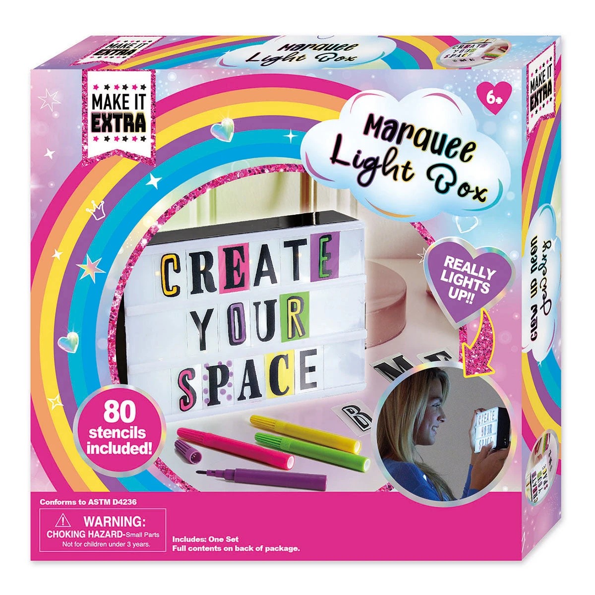 1 Creative Kids Light Up Marquee Box, 1 of 1