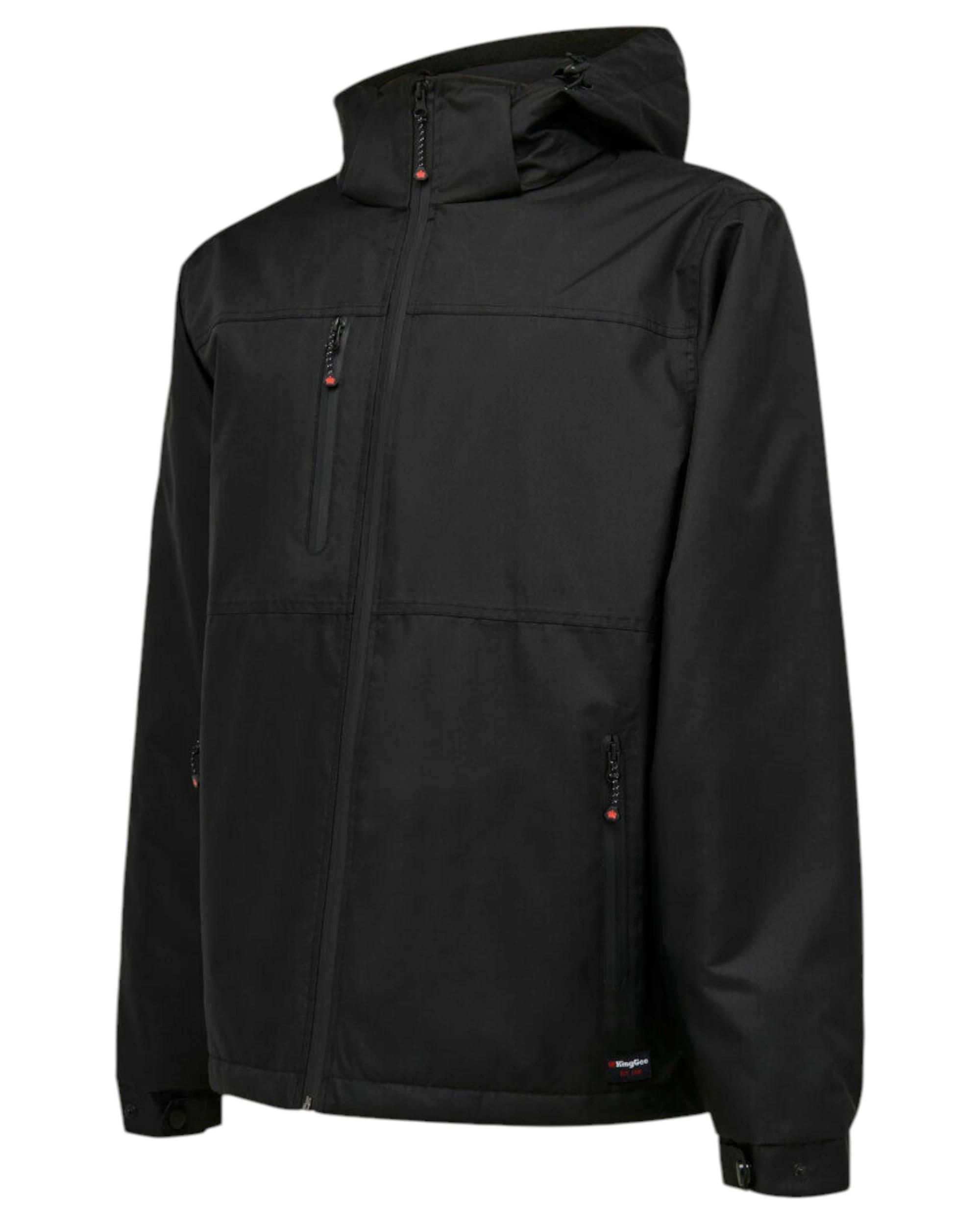 1 KingGee Mens Insulated Jacket BLACK, 1 of 6