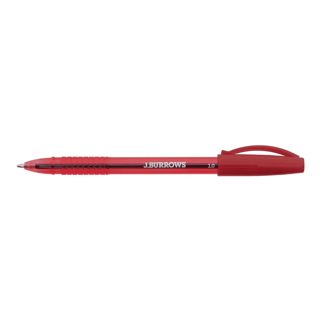 2 J.Burrows Ballpoint Pens Red 50 Pack, 2 of 3