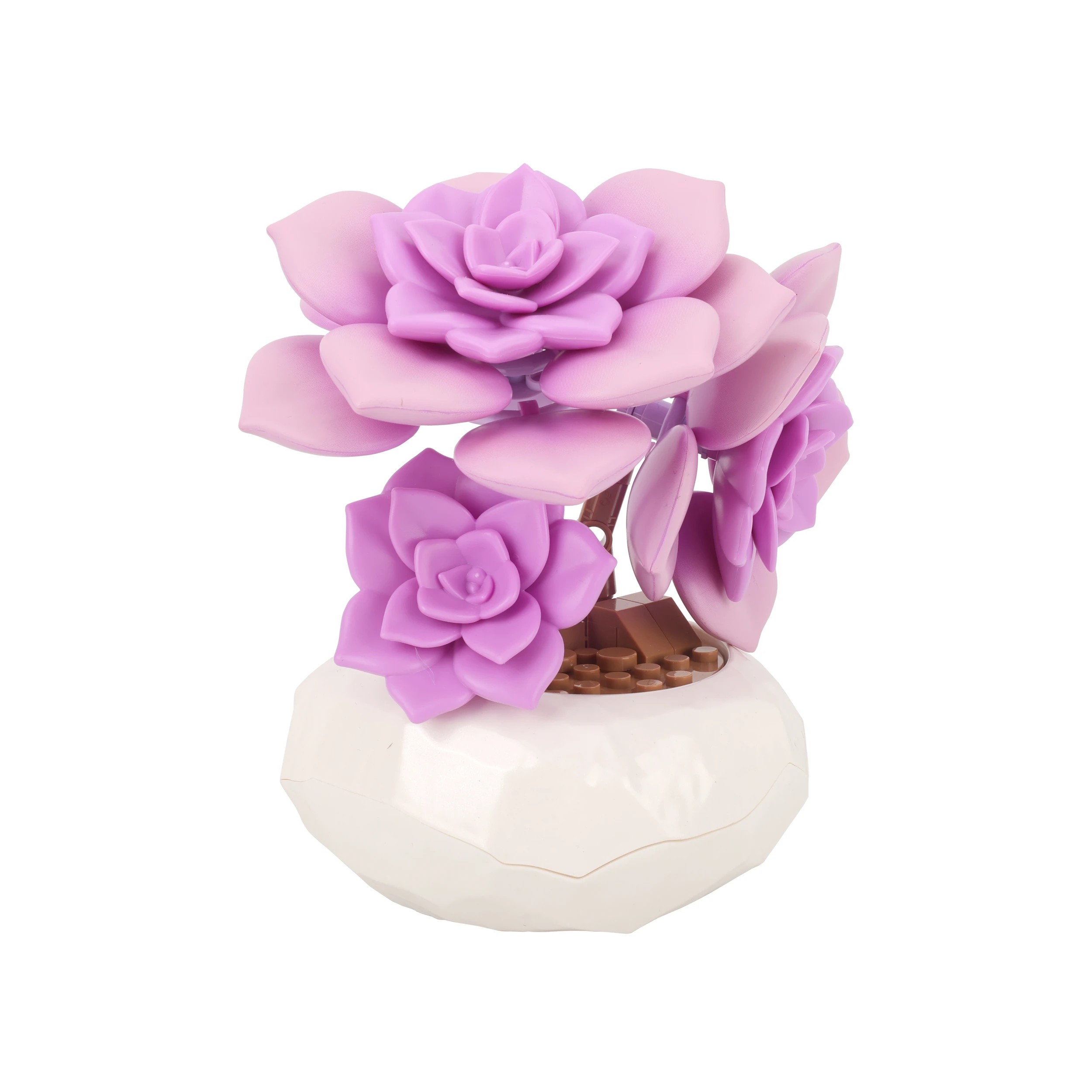 5 Mini Blocks Flower Series: Succulent Pot - Assorted, 5 of 8