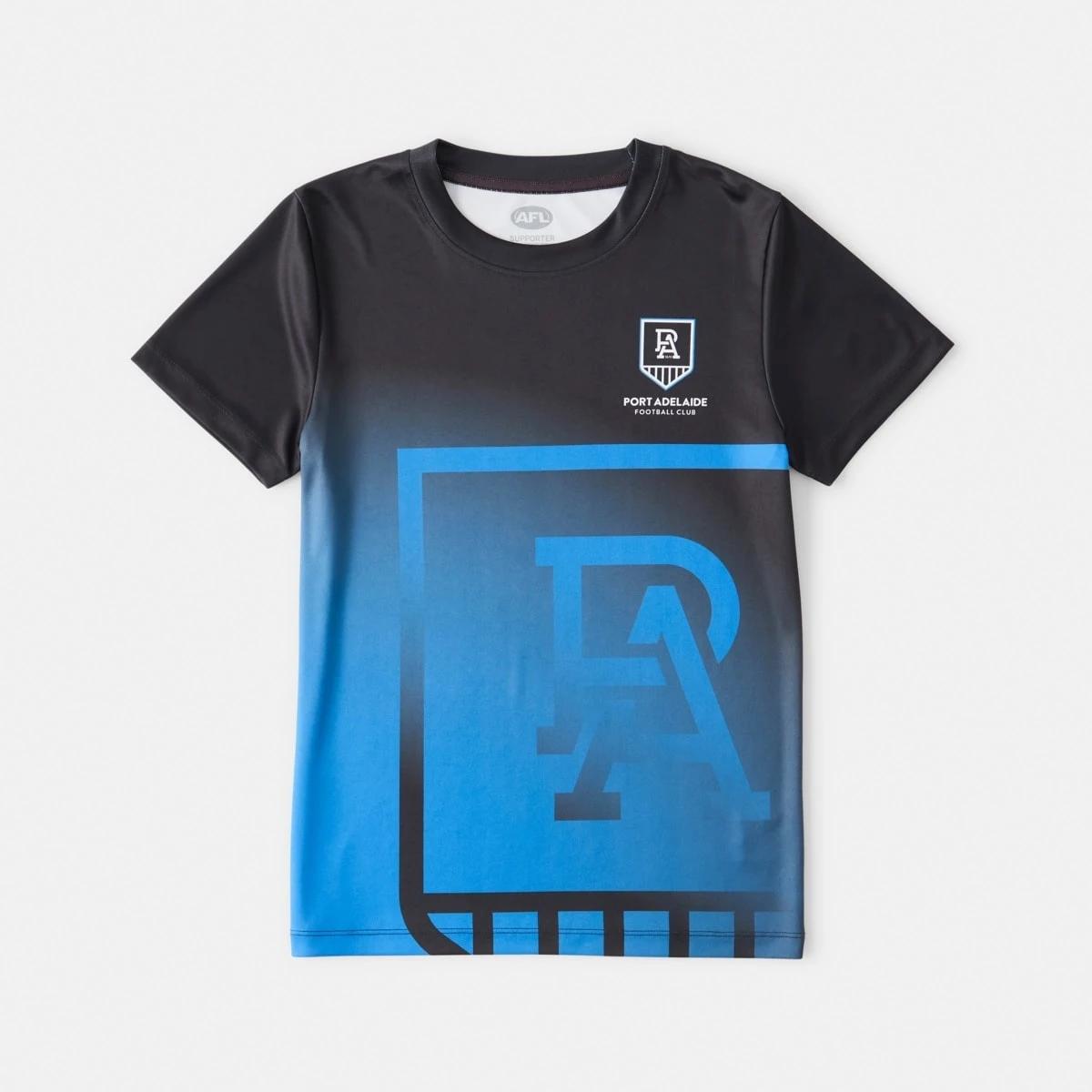 9 Official AFL Kids Training T-shirt Port Adel, 9 of 10