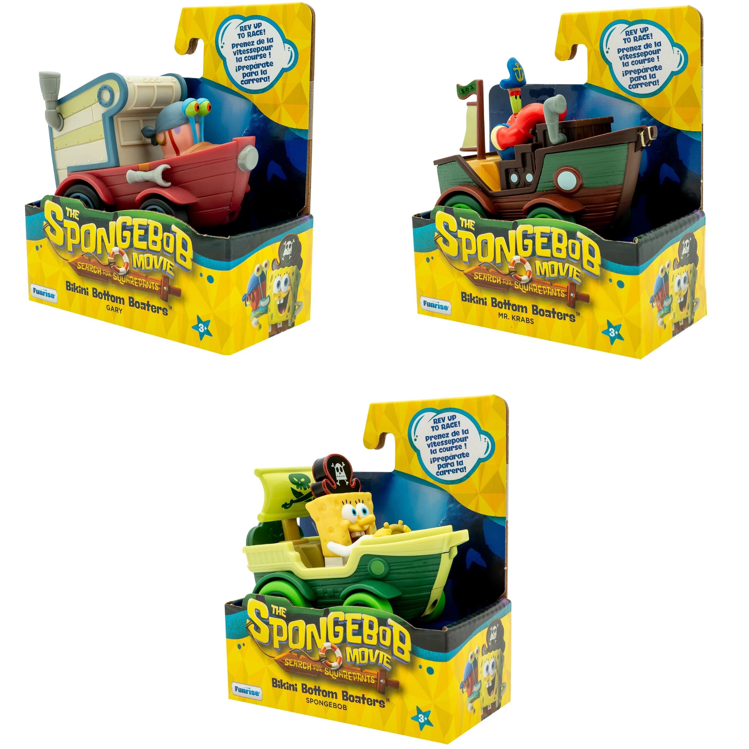 1 The SpongeBob Movie: Search for SquarePants Bikini Bottom Boaters - Assorted, 1 of 5