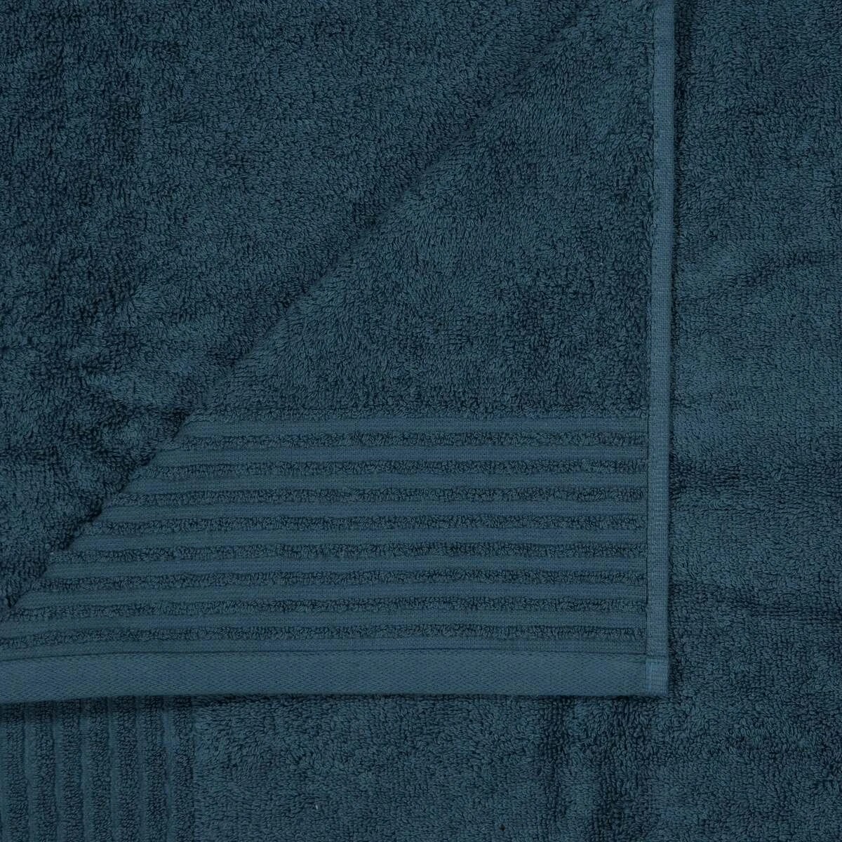 2 Edan Cotton Bath Sheet - Teal, 2 of 6
