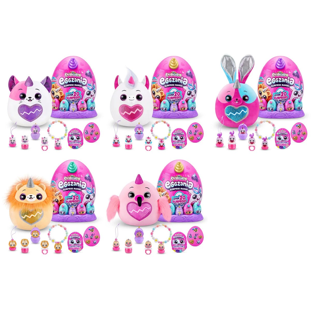 1 Zuru Rainbocorns Eggzania Surprise Mania! - Assorted, 1 of 10