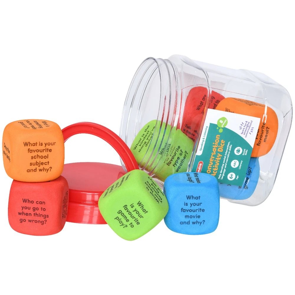 2 Kadink Conversation Activity Dice Jar 8 Pieces, 2 of 4