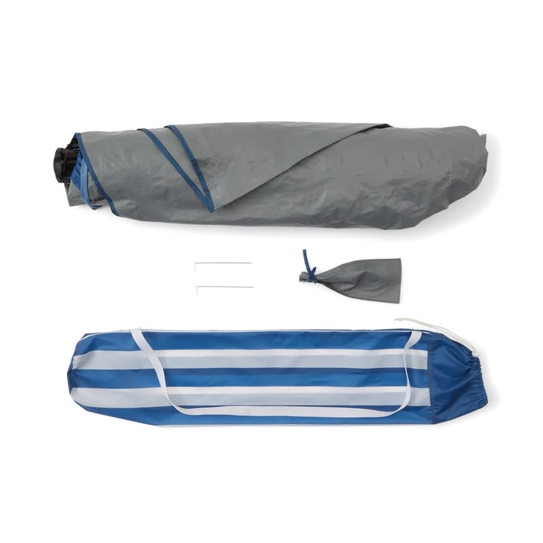 9 Instant Up Shelter - Blue Stripe, 9 of 10