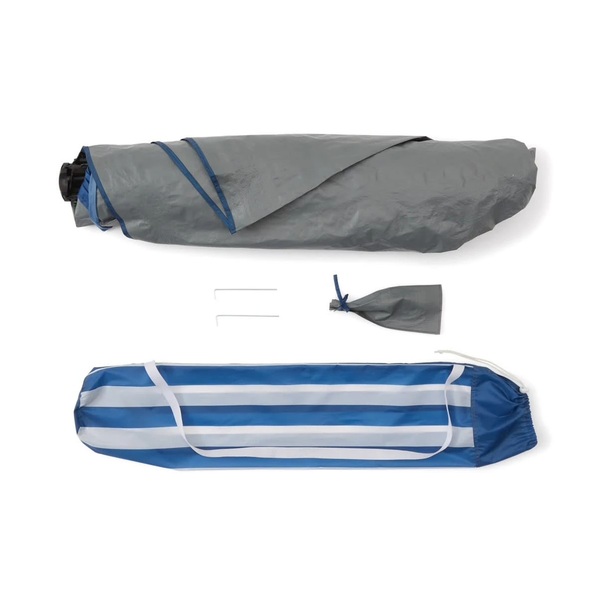 9 Instant Up Shelter - Blue Stripe, 9 of 10