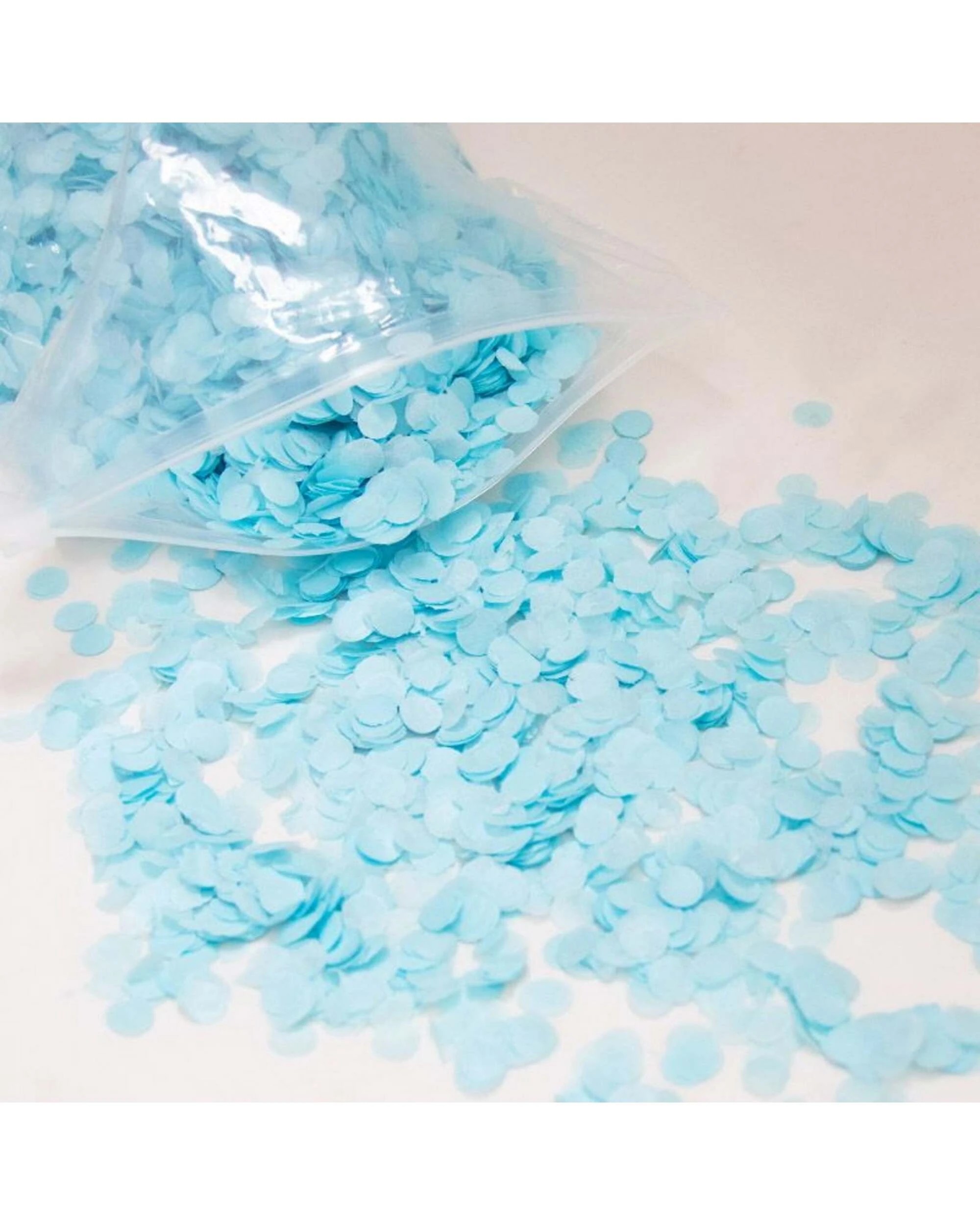 2 Party Maker Light Tissue Confetti 1cm Bulk Pack of 250g - Blue, 2 of 3