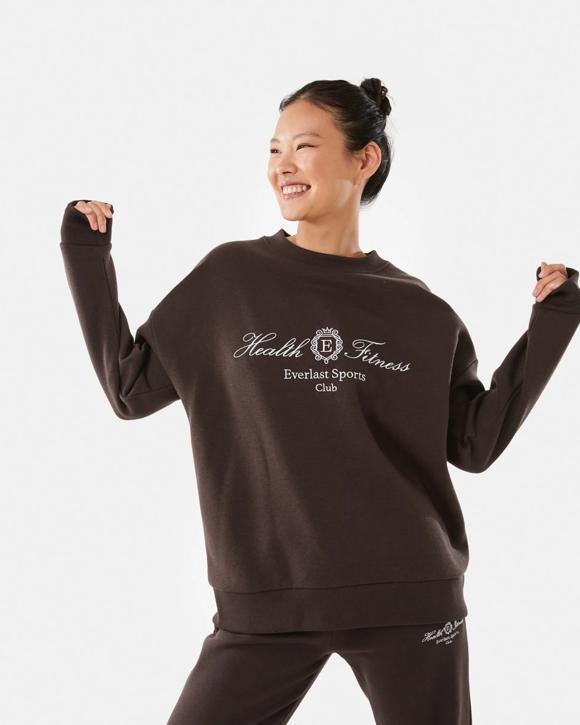 Everlast Womens Street Oversized Crew Sweatshirt