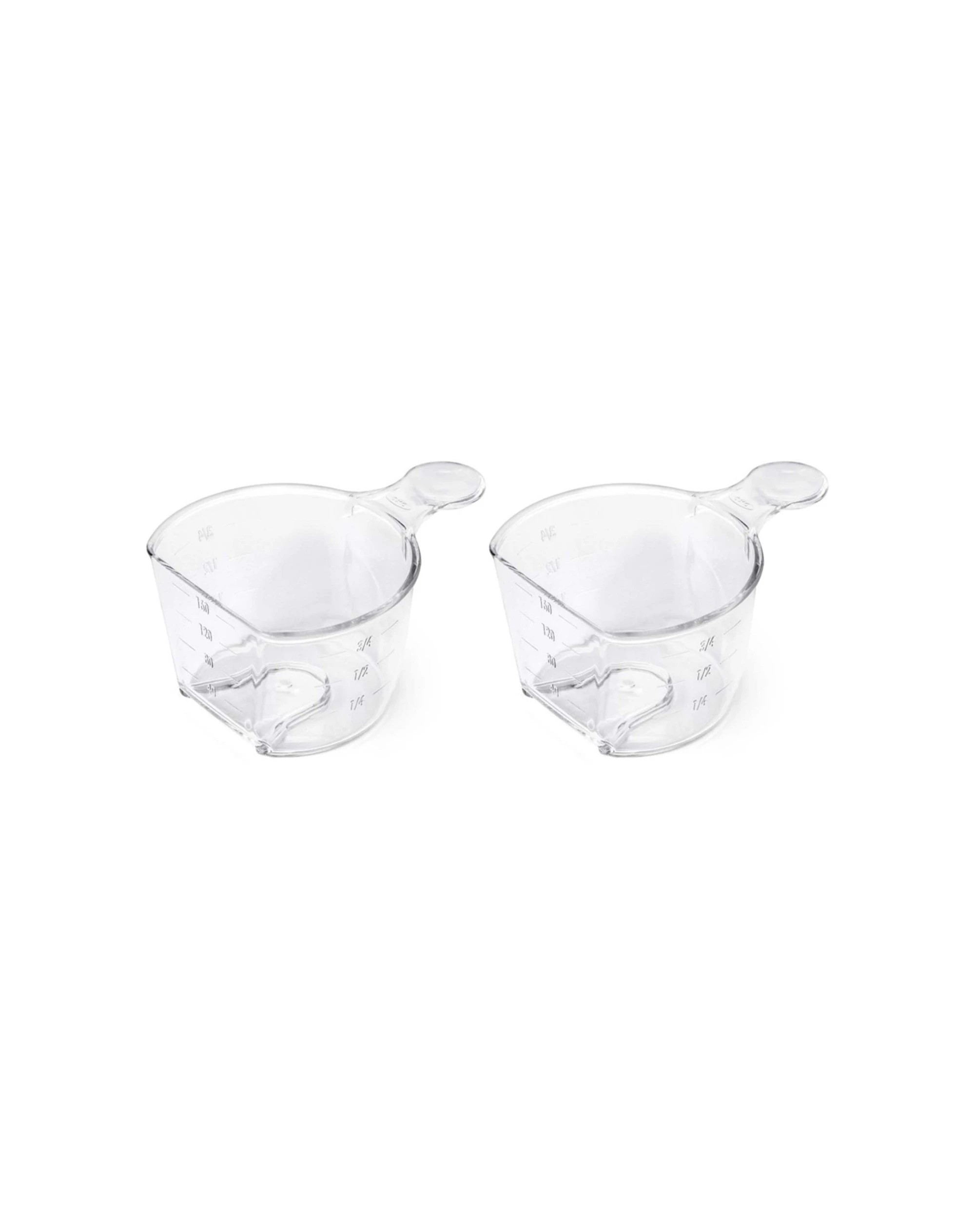 1 Oxo 2PK Plastic Good Grips Pop Rice Kitchen Measuring Cup 180ml Plastic - Clear, 1 of 1