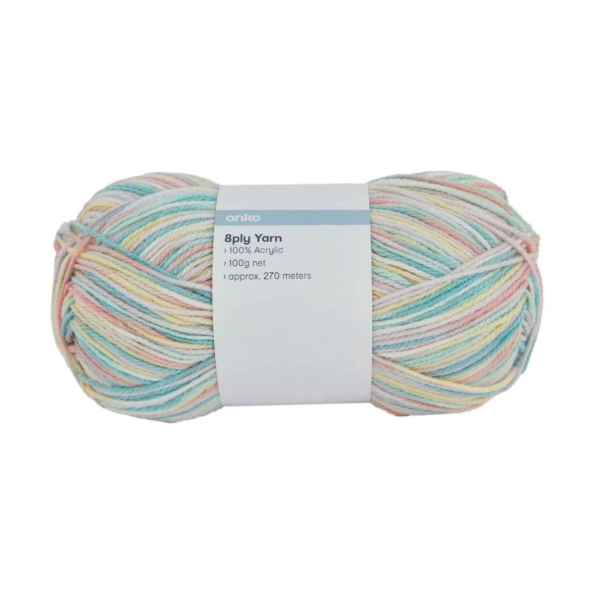 1 8 Ply Yarn - Rainbow, 1 of 2