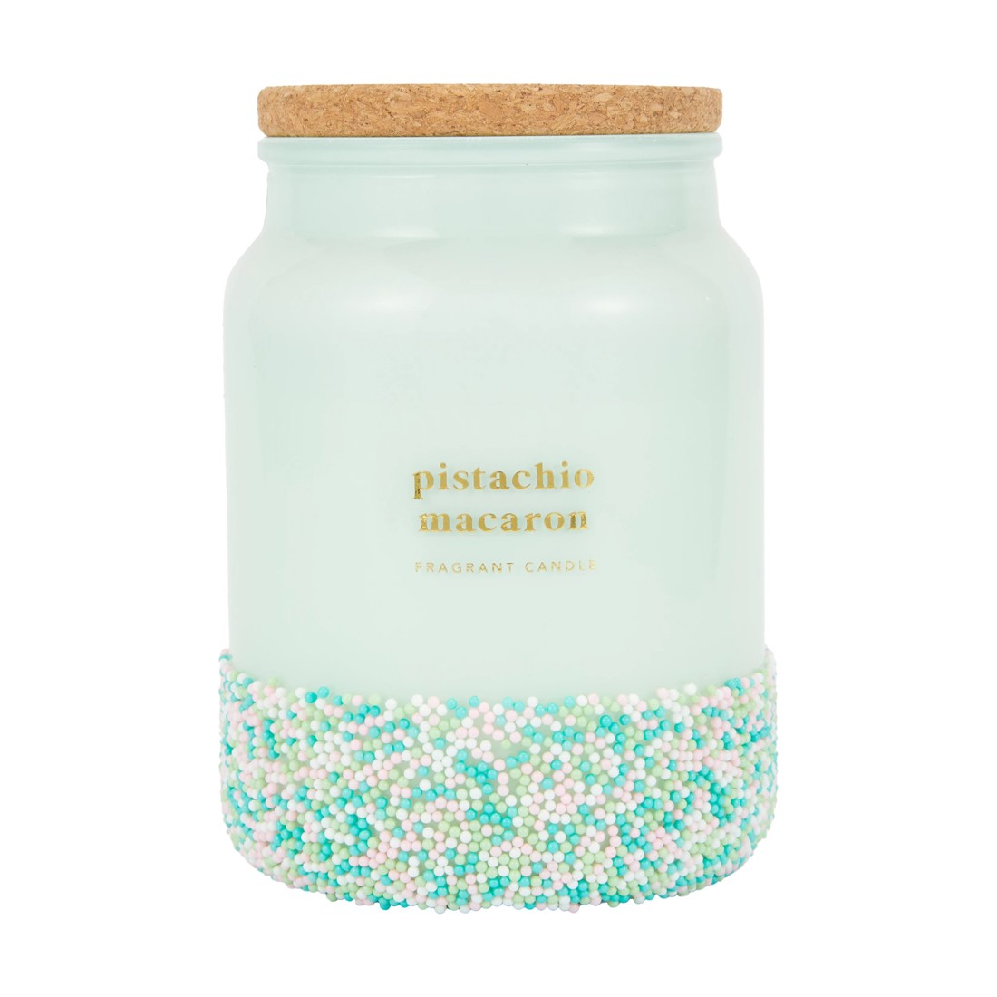 1 Sprinkles Pistachio Macaron Fragrant Candle, 1 of 4