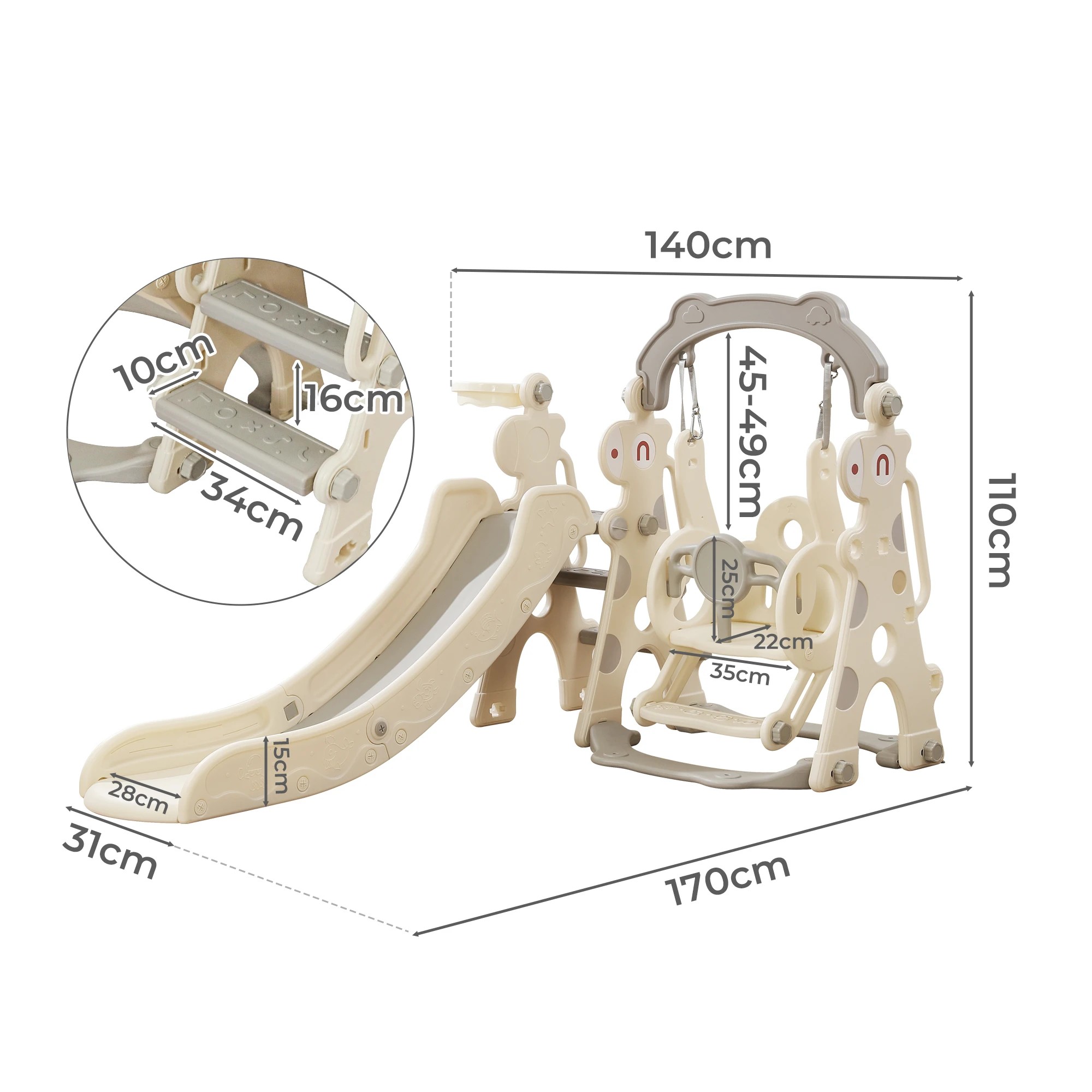 3 Bopeep Kid 4-in-1 Slide Set, 3 of 7