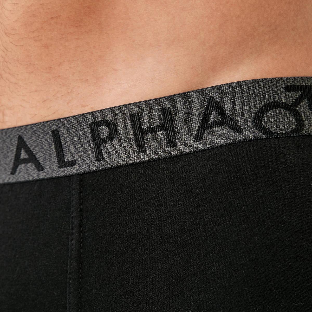 5 5 Pack Plain Trunks BLACK, 5 of 6