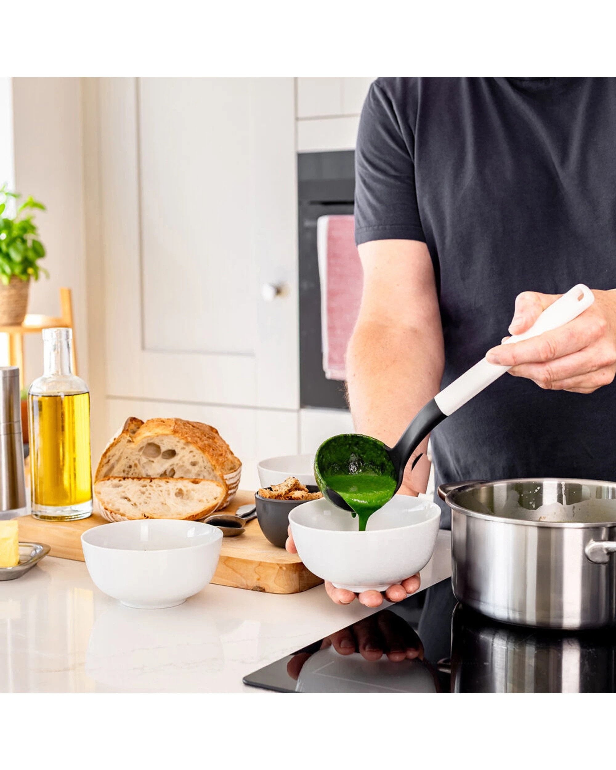 5 KitchenAid Classic Nylon Serving Ladle 2PK Heat Resistant Ergonomic Handle - Multi, 5 of 6