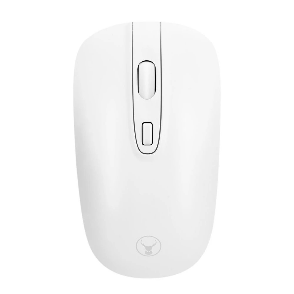 3 Bonelk KM-447 Slim Wireless Keyboard & Mouse Combo White, 3 of 5