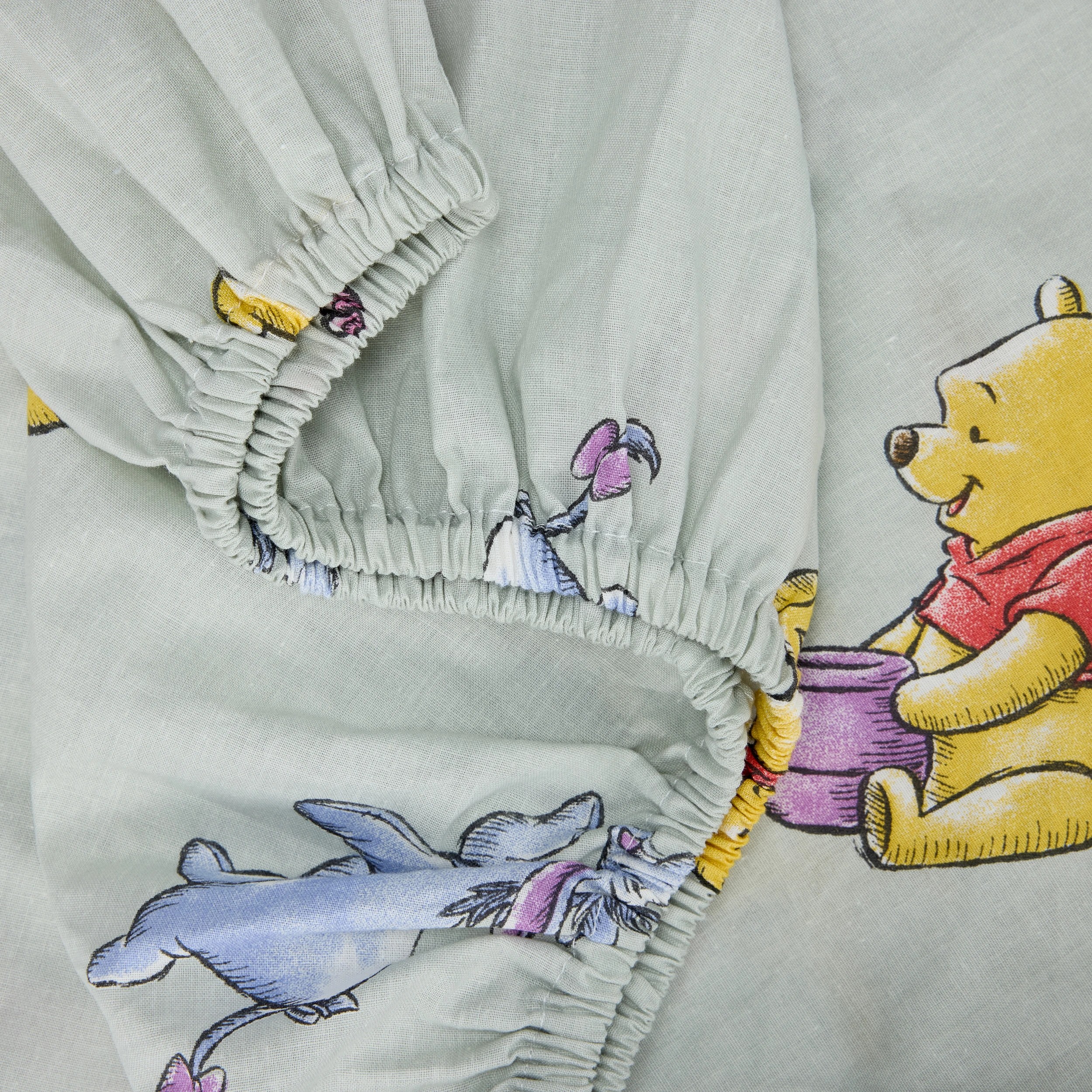 5 2 Pack Disney Baby Winnie the Pooh Fitted Cot Sheets, 5 of 6