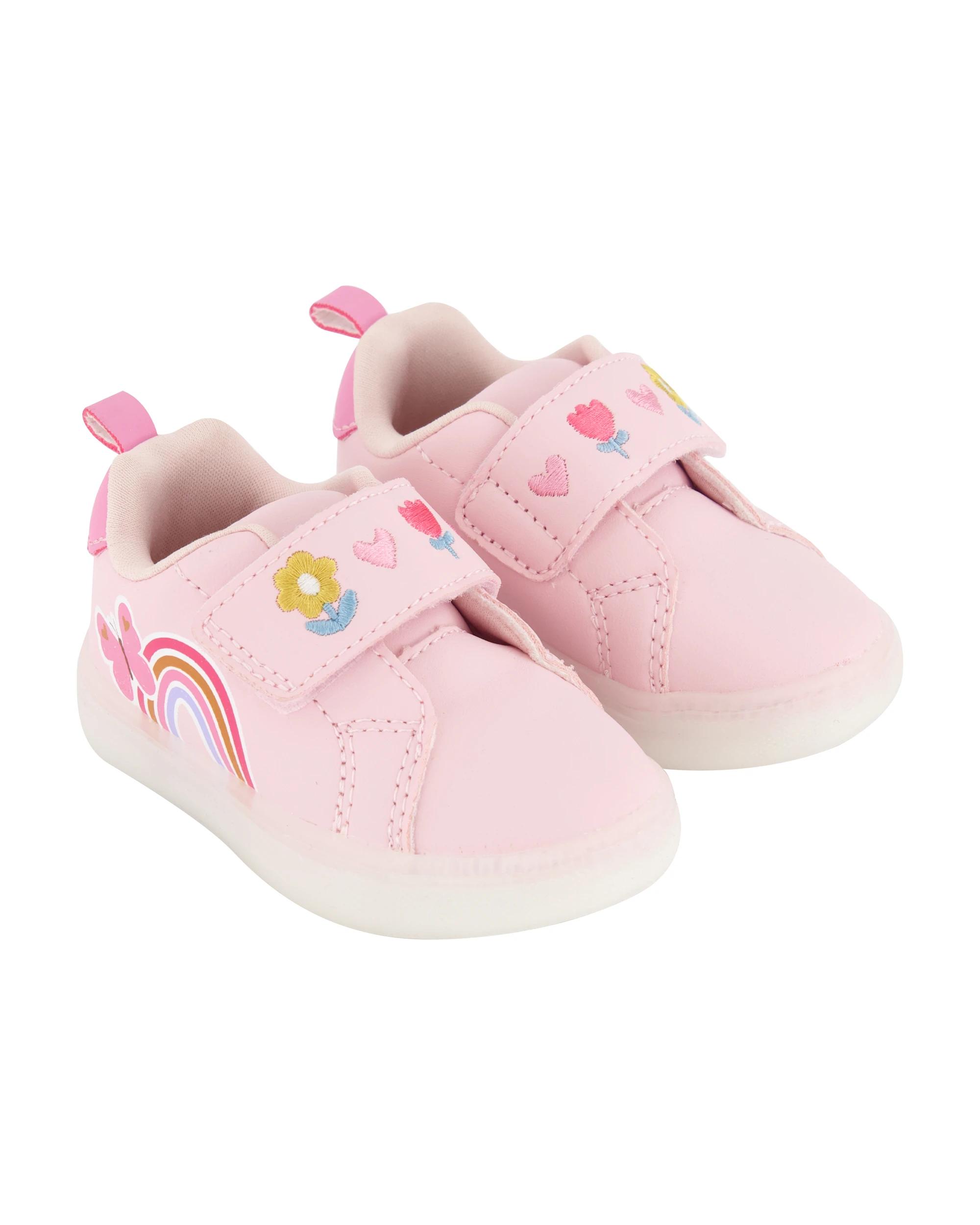 1 Baby Light Up Shoes Rainbow, 1 of 6