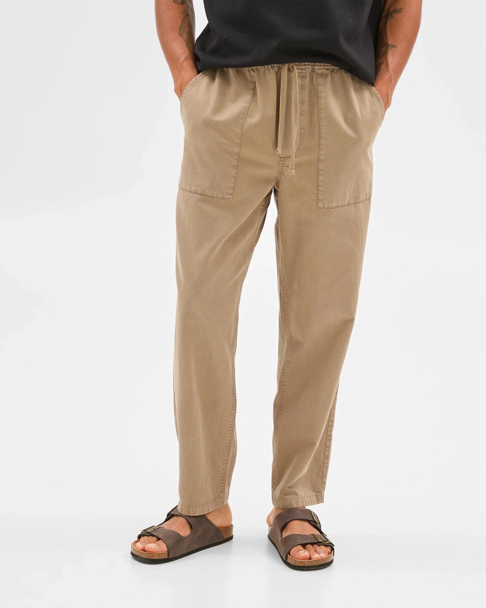 3 Target Australian Cotton Blend Beach Pants WALNUT, 3 of 8