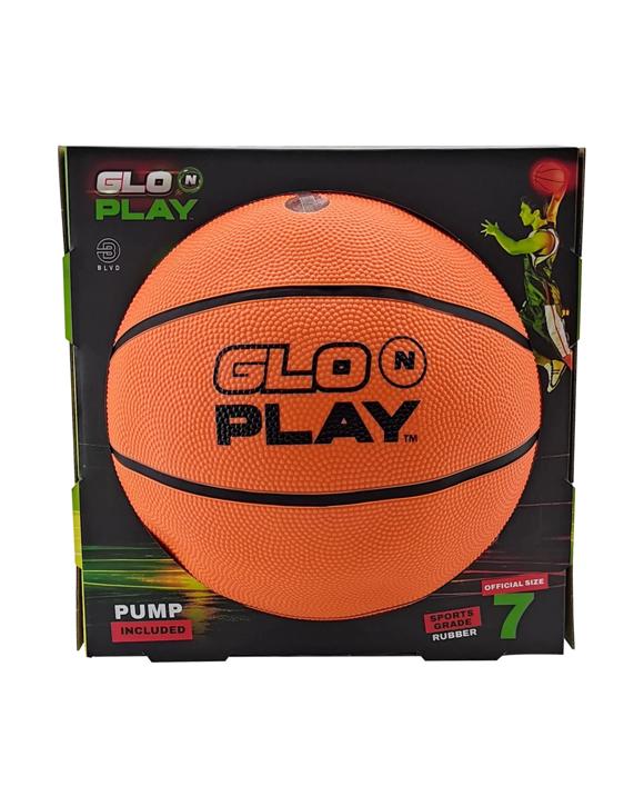 Glo N Play LED USB-C Rechargable Rubber Basketball