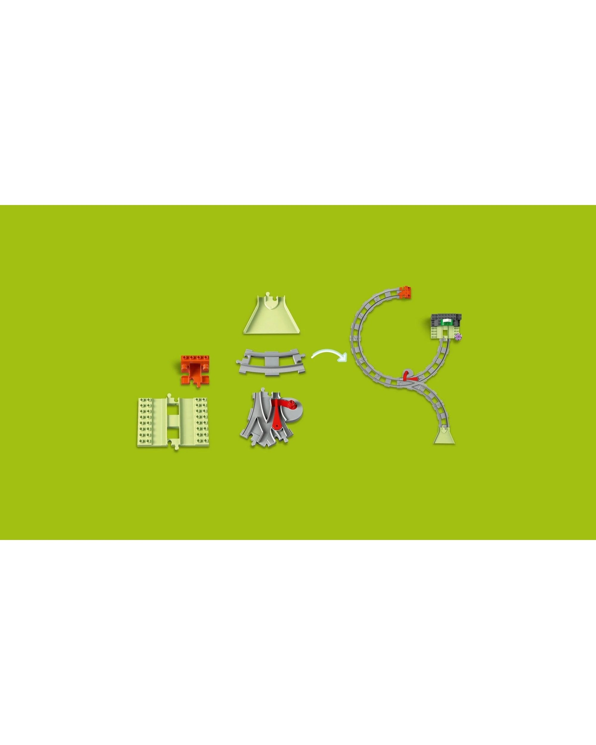 8 LEGO DUPLO Train Tunnel and Tracks Expansion Set - 10425, 8 of 10