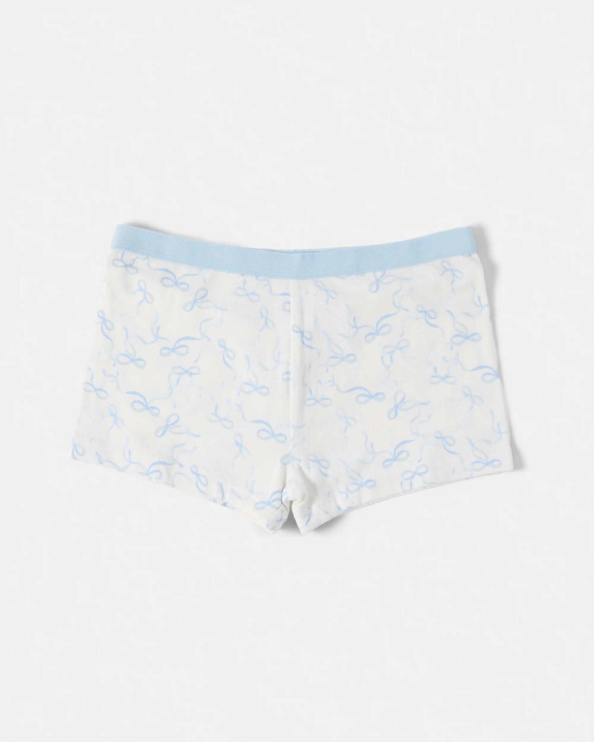 3 5 Pack Print Shorties Blu Shorti, 3 of 8