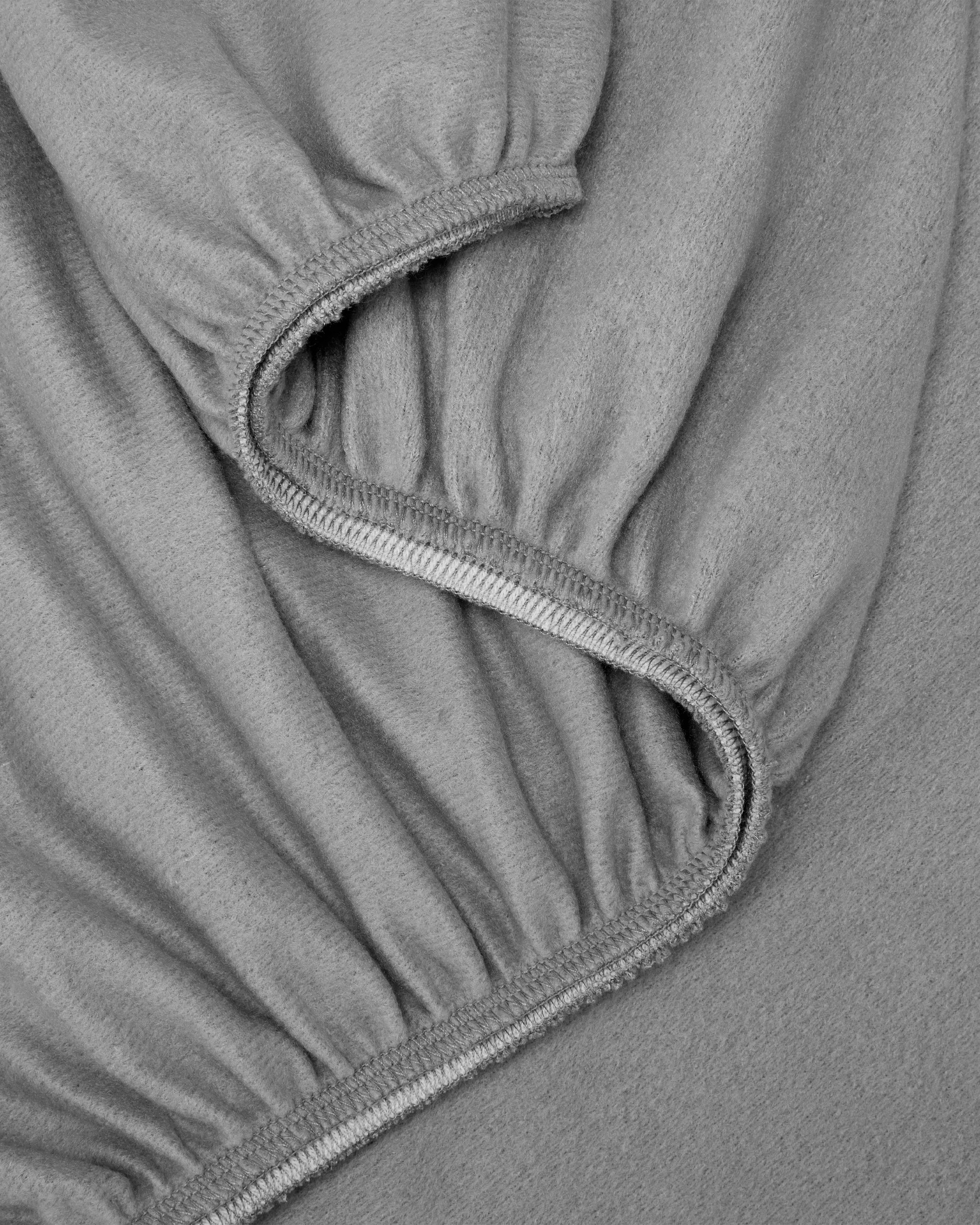 3 Soft Touch Sheet Set - Double Bed, Grey, 3 of 7