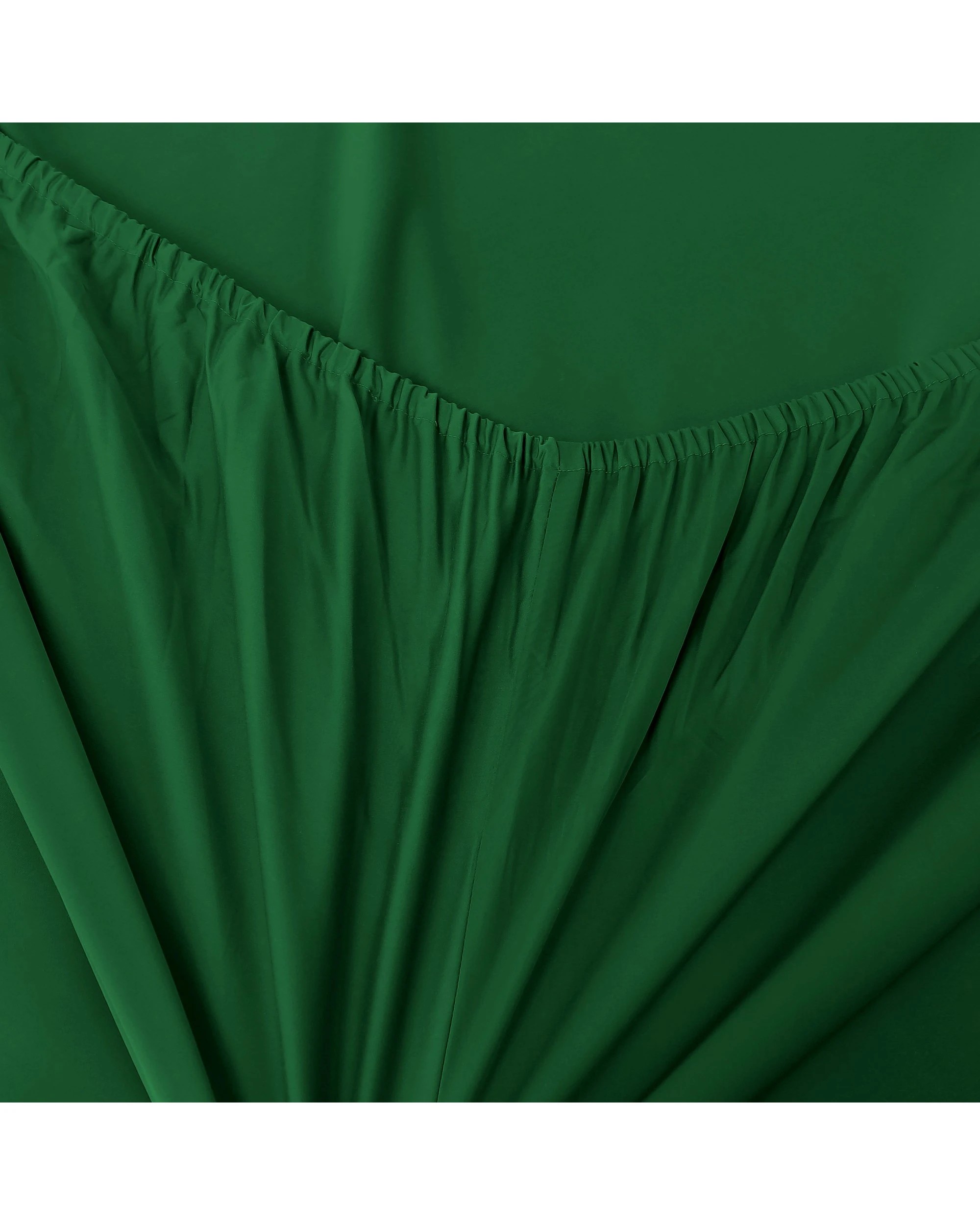 4 Serene 400TC Bamboo Cotton Sateen Sheet Set - King Single Bed - Eden Green, 4 of 6