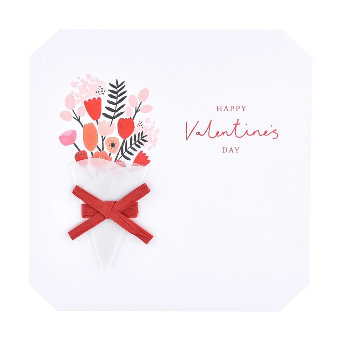 3 Hallmark Valentine's Day Card - Floral Bouquet, 3 of 3