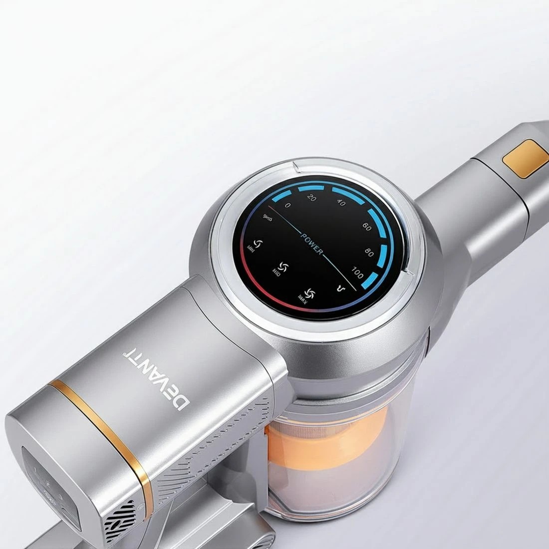 4 Devanti 300W Stick Vacuum Cleaner Cordless Self-Standing Golden - Gold, 4 of 6