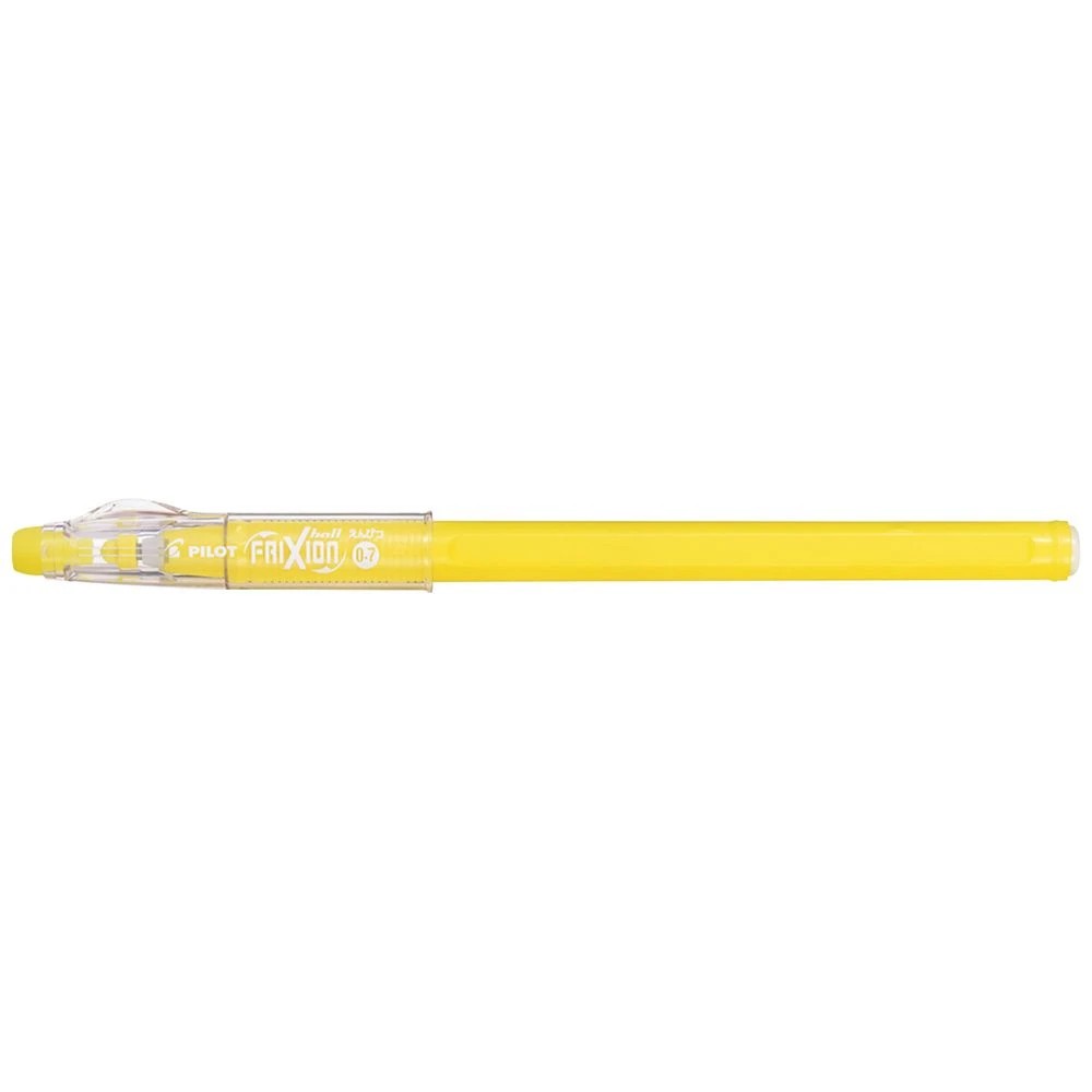 1 PILOT Frixion Stick Erasable Gel Pen 0.7mm Yellow, 1 of 1