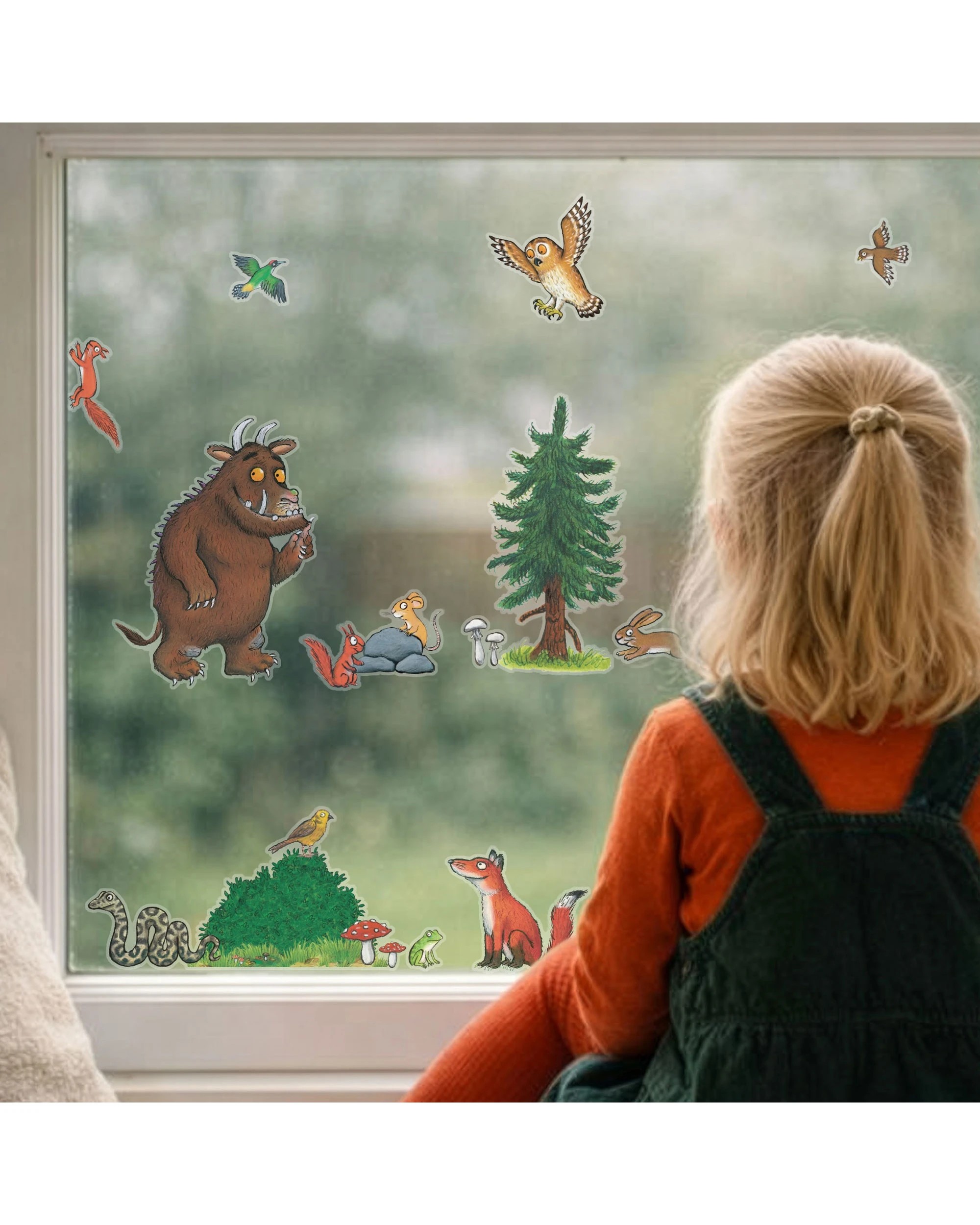 4 Stickerscape A5 The Gruffalo Reusable Playroom Nursery Window Stickers, 4 of 4