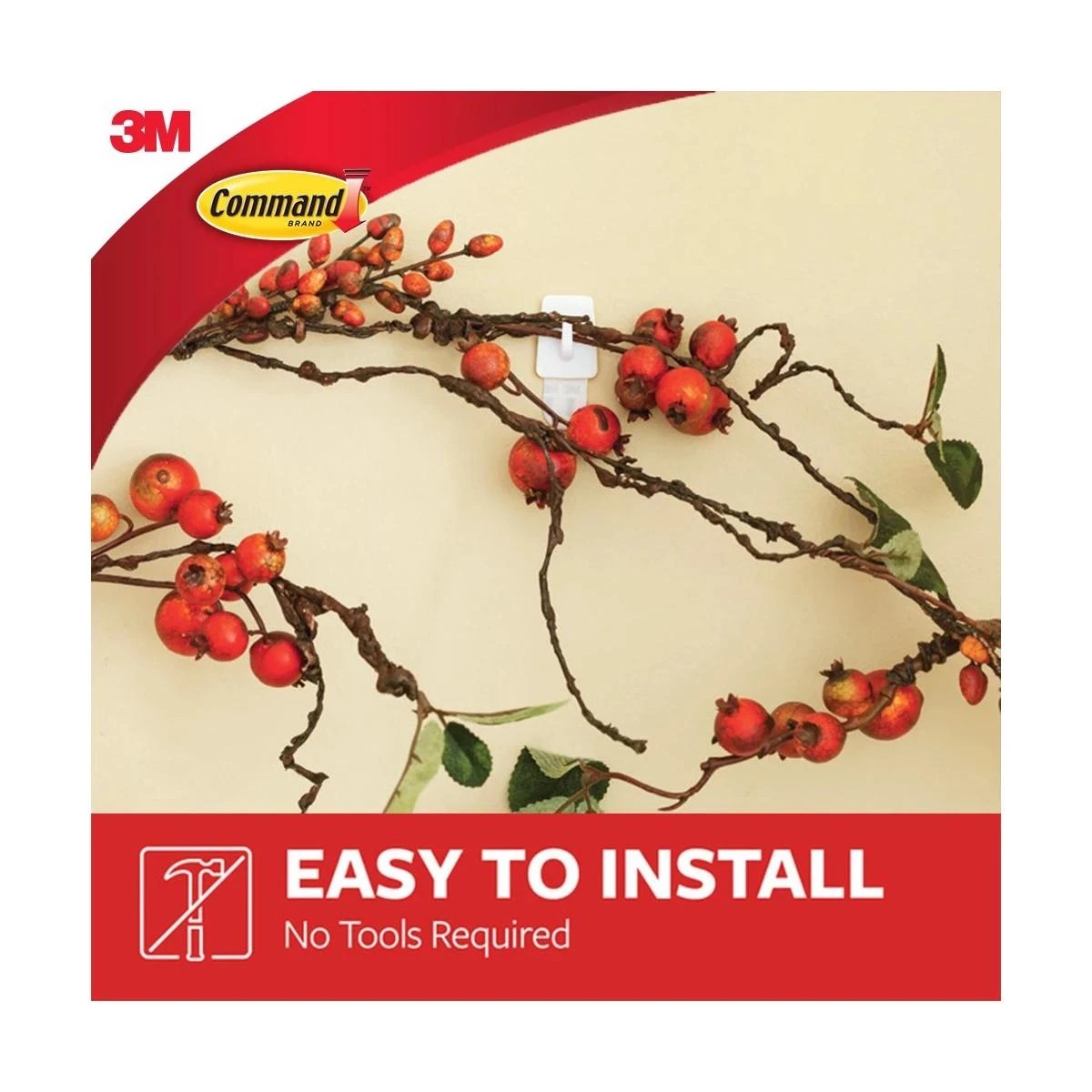 2 3 Pack Command Mounting Hooks Micro - White, 2 of 5