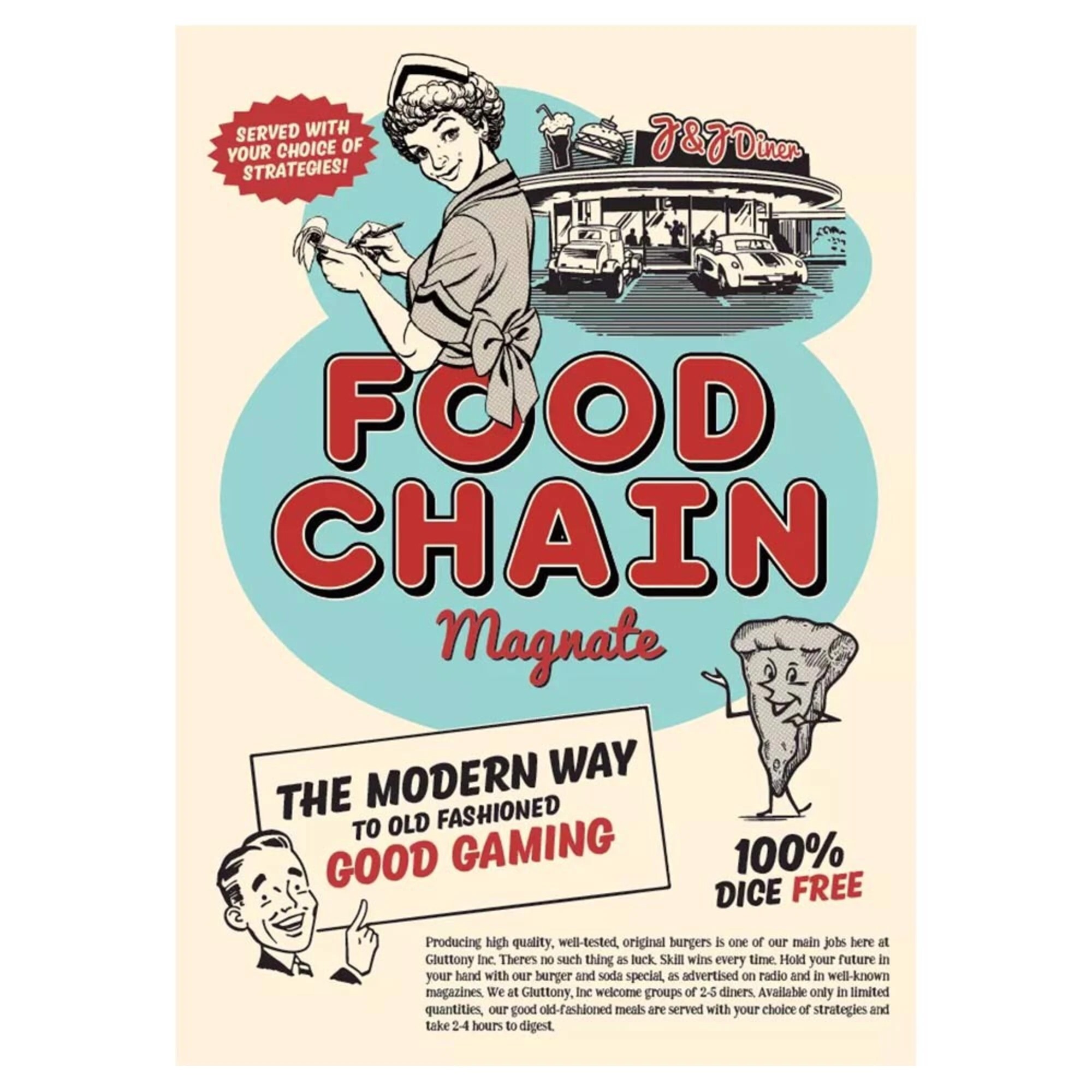 1 Food Chain Magnate - Board Game, 1 of 1