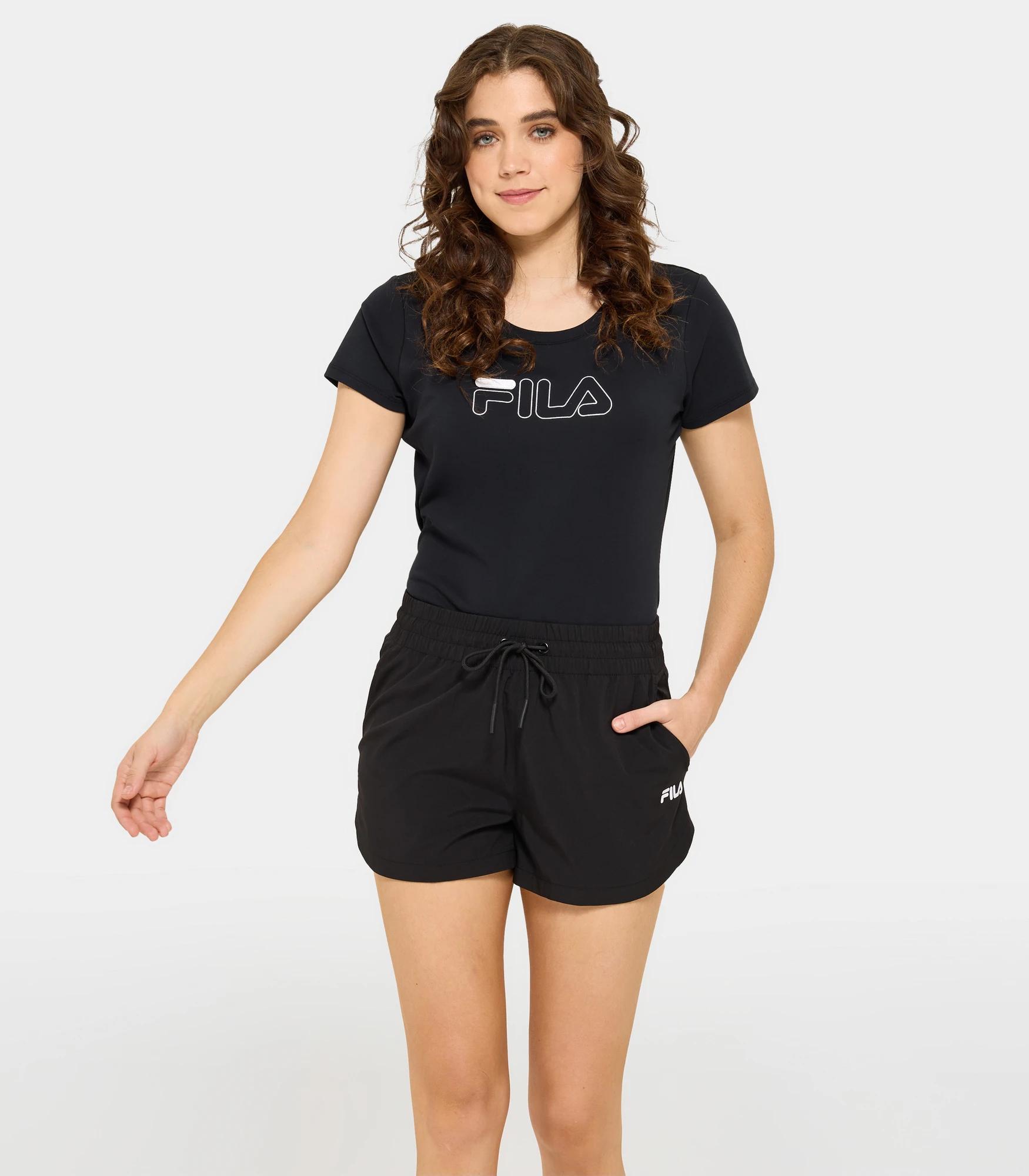 1 Alannah Shorts - Fila BLACK, 1 of 6
