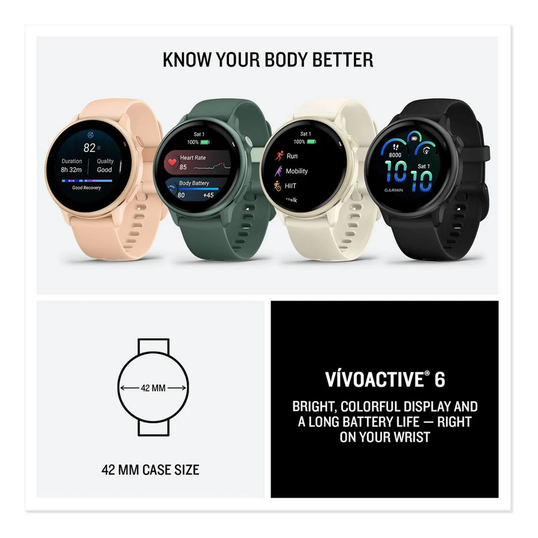 6 Garmin Vivoactive 6 Gold, 6 of 8