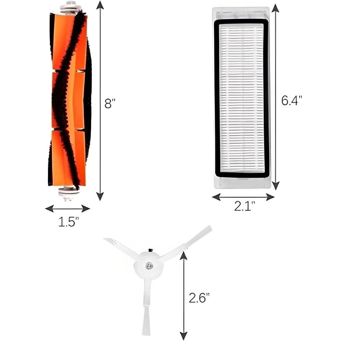 2 Hygieia Replenishment Kit For Roborock Robot Vacuum Cleaners - White, 2 of 5
