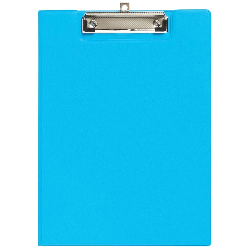 1 J.Burrows A4 Clipfolder PE Blue, 1 of 2