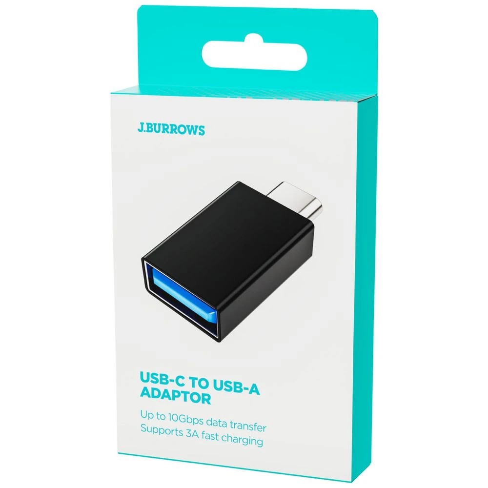 3 J.Burrows USB-C to USB-A Compact Adapter, 3 of 4