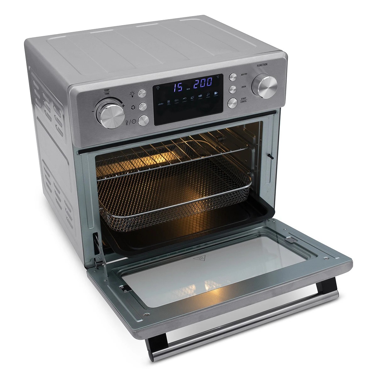 4 25L Air Fryer and Oven - Silver, 4 of 9