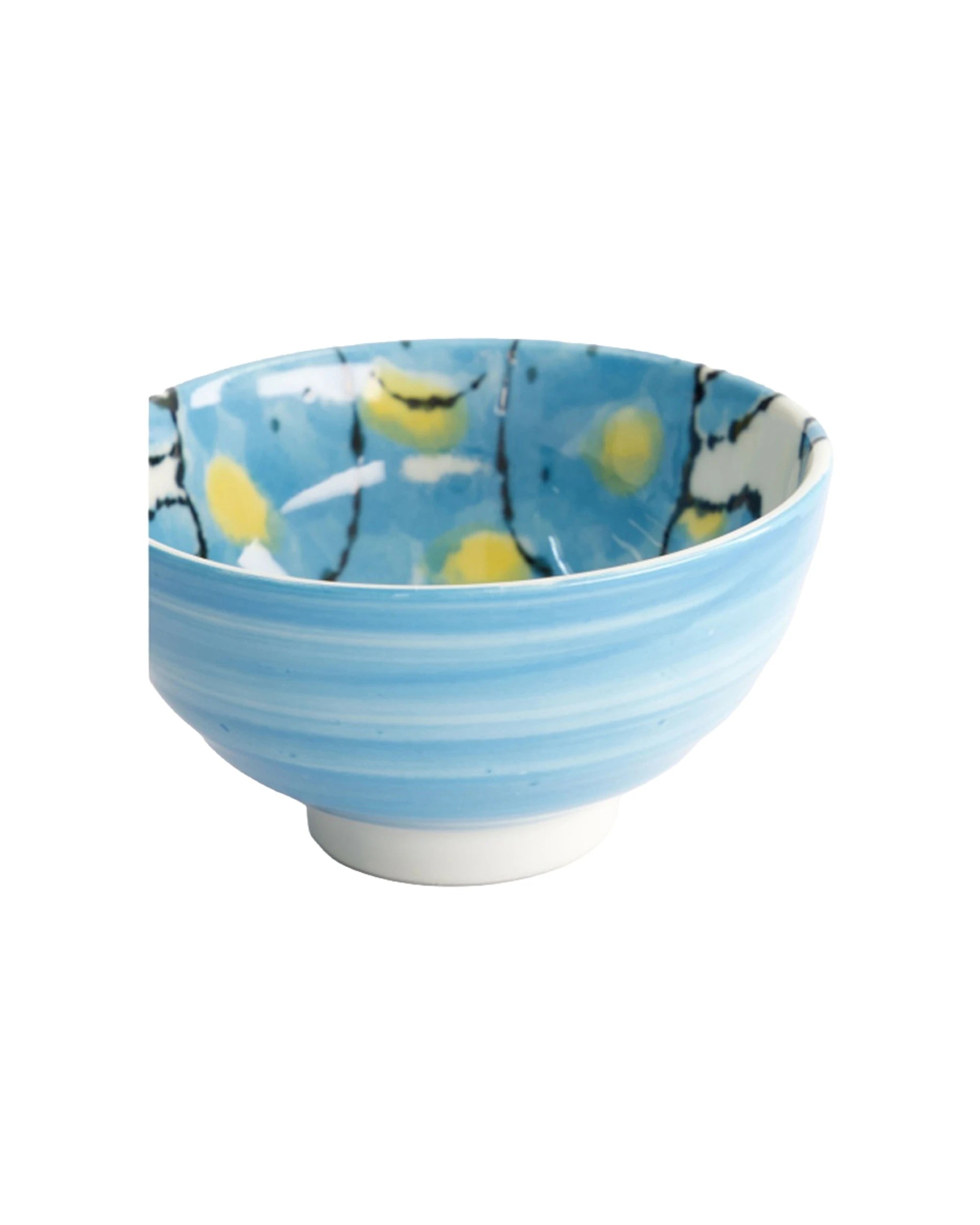 2 Tokyo Design Studio Seafood Rice Bowl Stylish Design 11x6cm Crab Light - Blue, 2 of 4