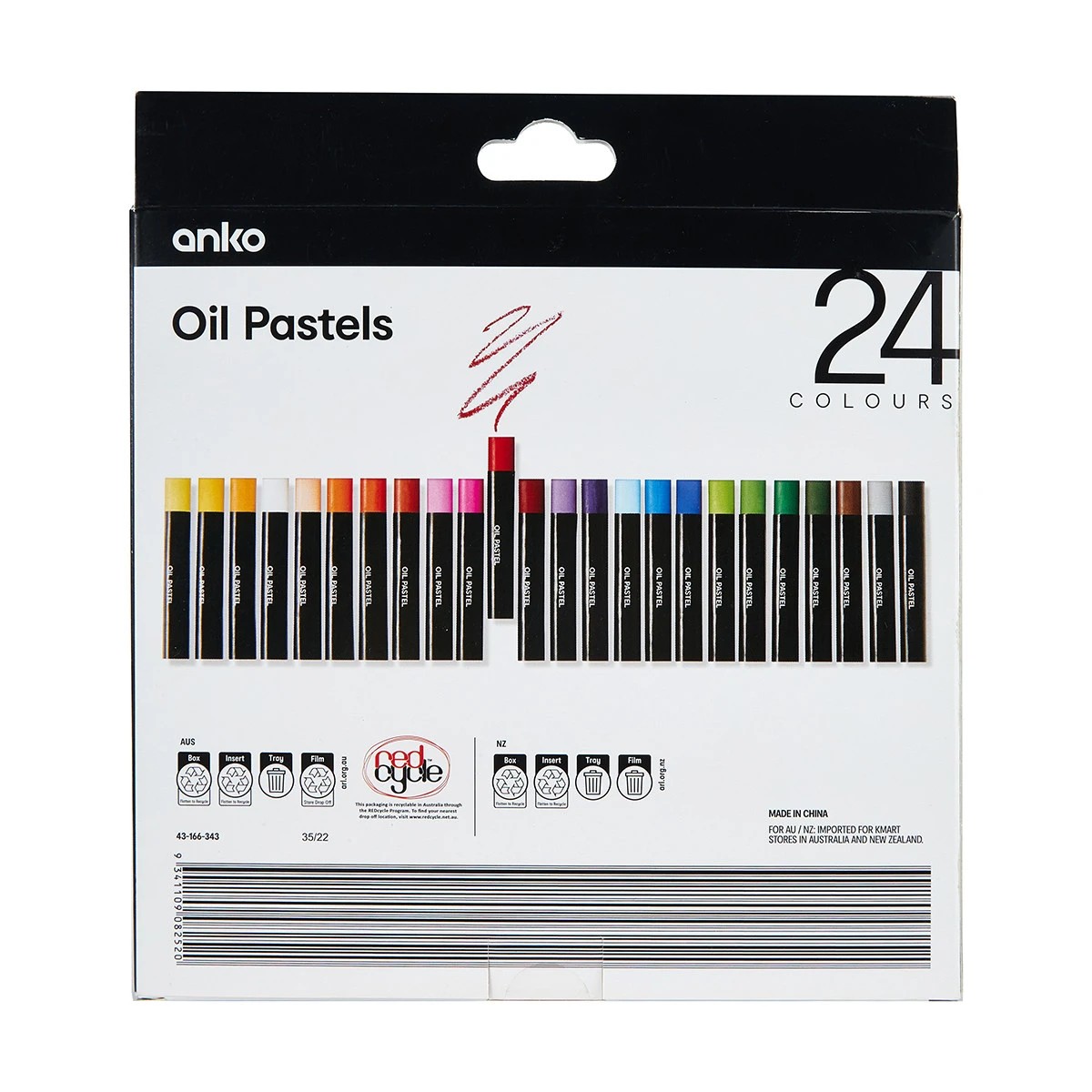 7 24 Pack Oil Pastel Colours, 7 of 10