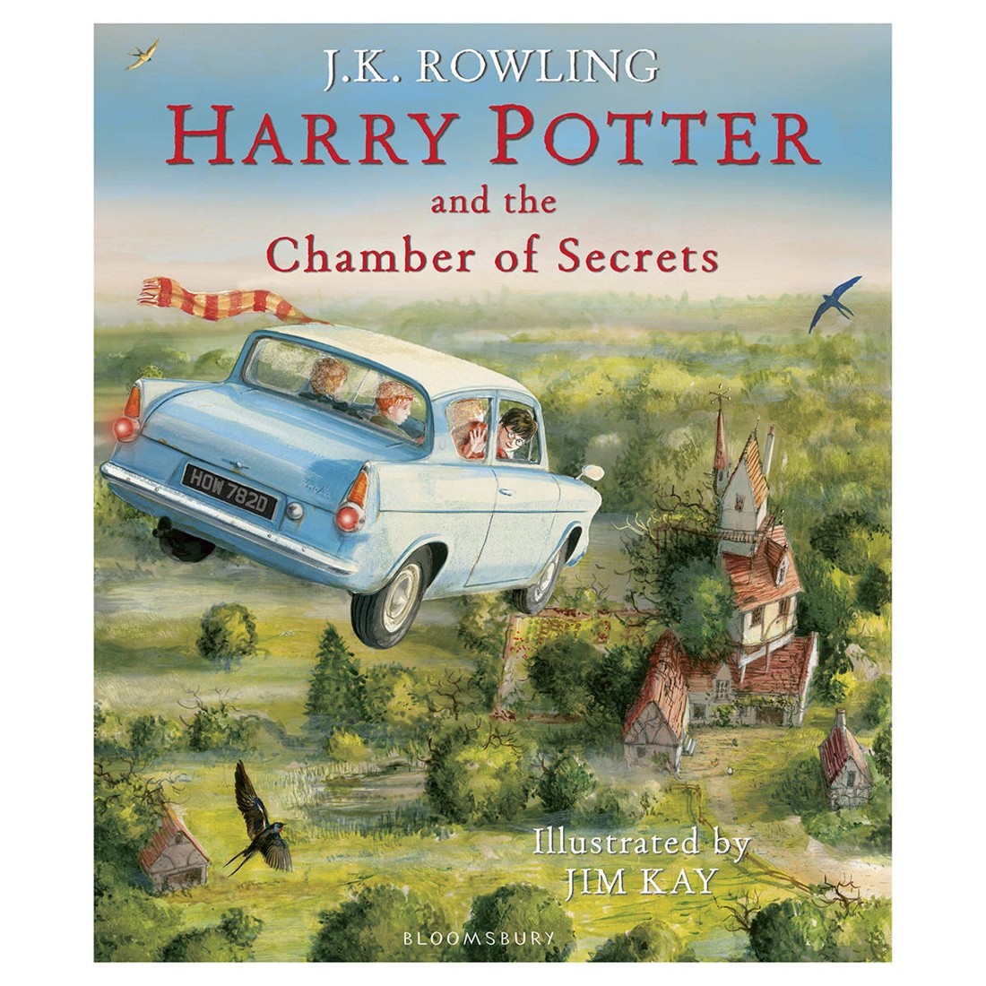 1 Harry Potter and the Chamber of Secrets: Illustrated Edition by J.K. Rowling - Book, 1 of 1