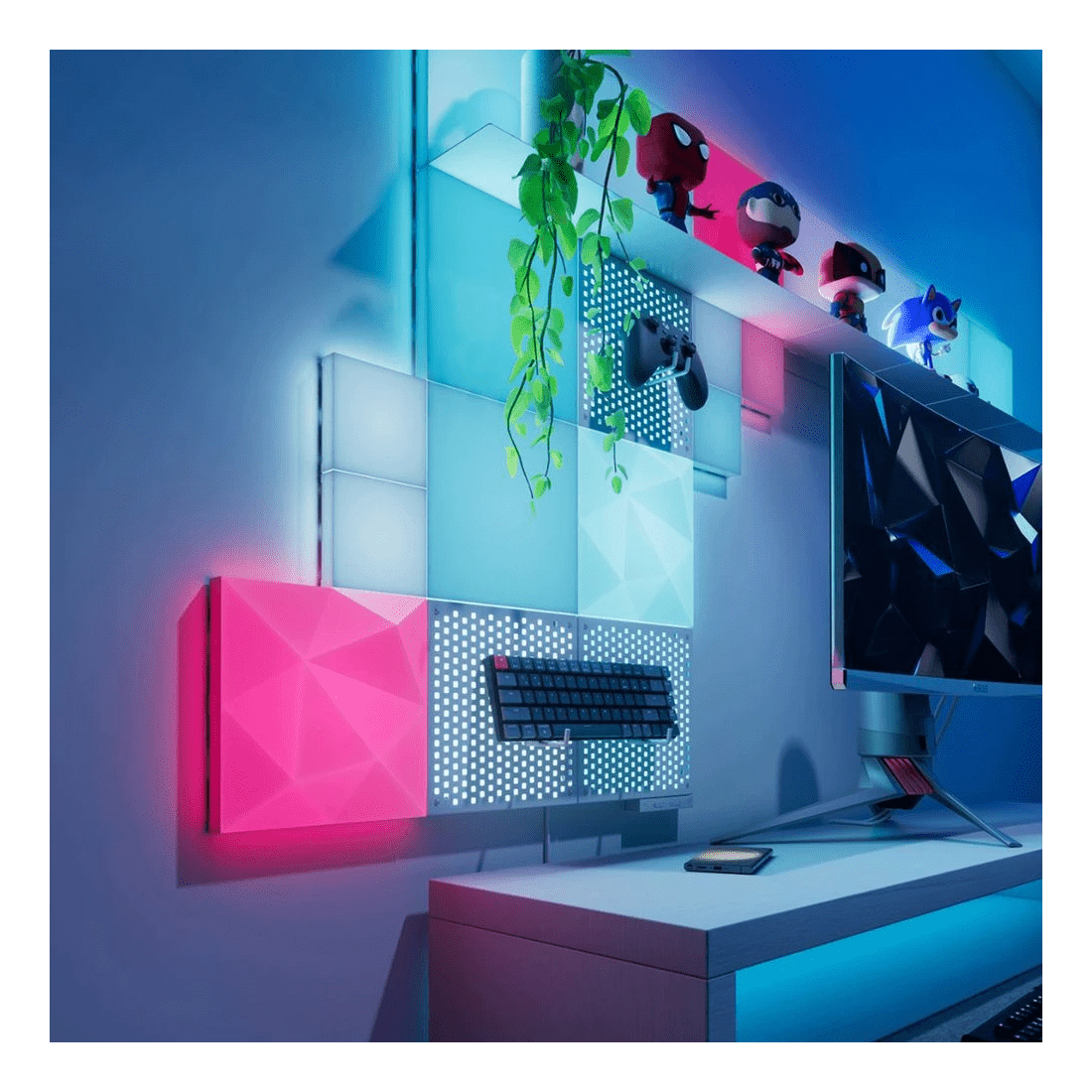 2 Nanoleaf Blocks Shelf Add-On Kit 2 Pack, 2 of 2