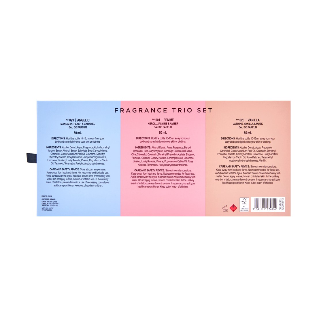 7 OXX Fragrance Eau De Parfum Fragrance Trio Set, 7 of 7