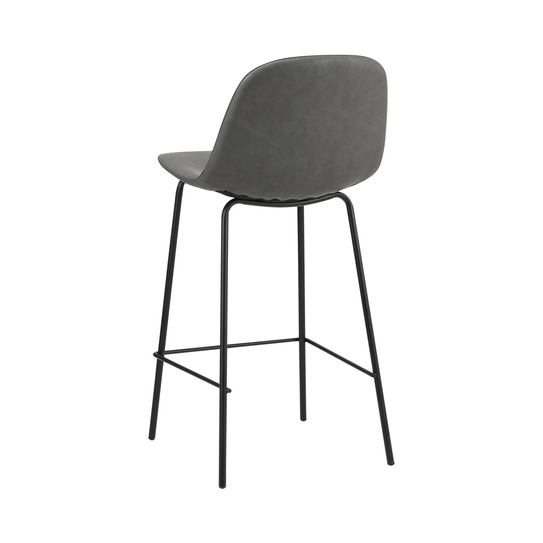 8 Oikiture 2x Bar Stools Barstool - Grey, 8 of 10
