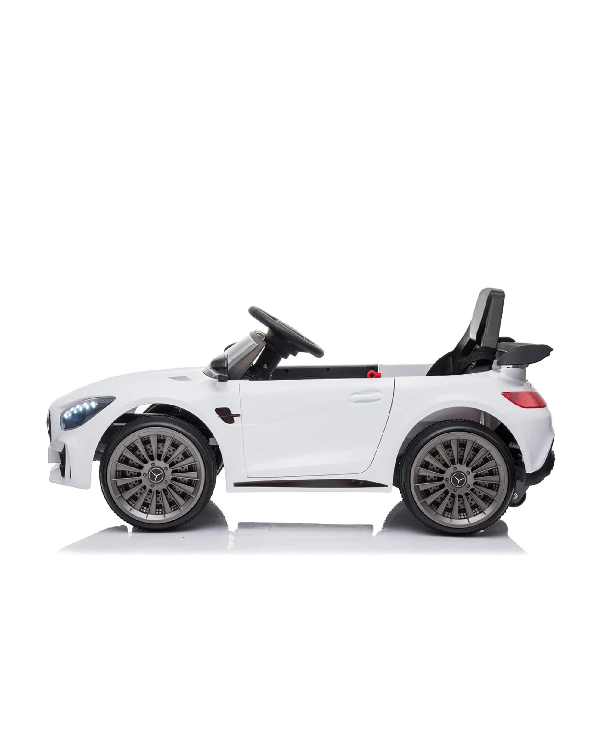 5 Kahuna Mercedes-AMG GTR Licensed Kids Electric Ride-On Car White - White, 5 of 7