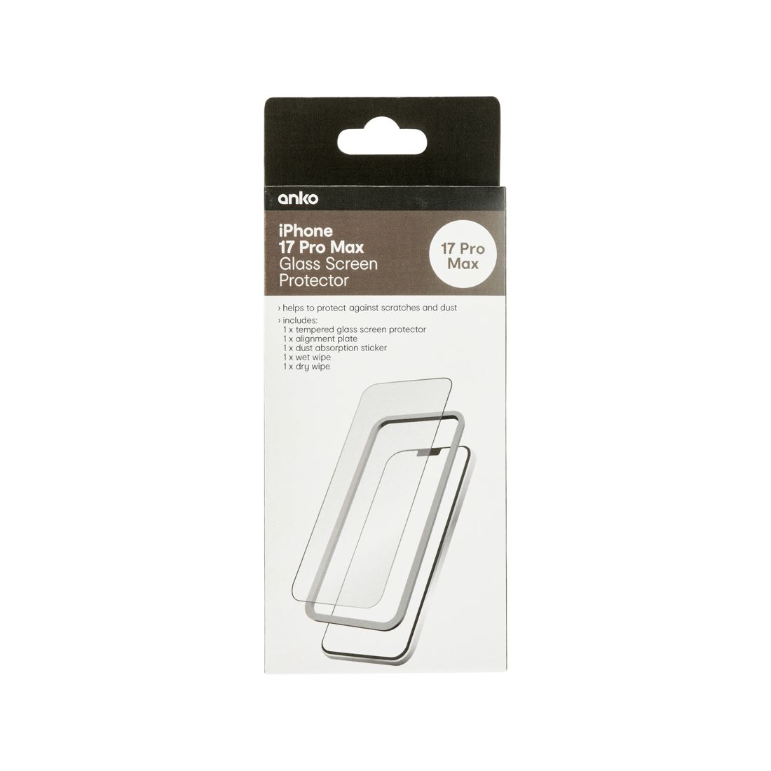 1 iPhone 17 Pro Max Protector Glass, 1 of 3